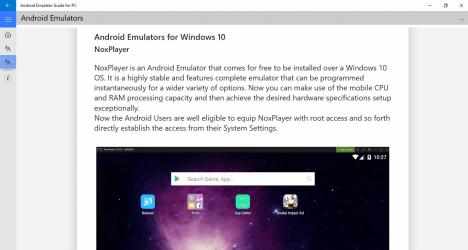 Capture 6 Android Emulator Guide for PC windows