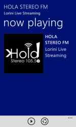Screenshot 1 HOLA STEREO FM windows
