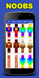 Captura de Pantalla 12 Skins para Minecraft (Edición de bolsillo) android