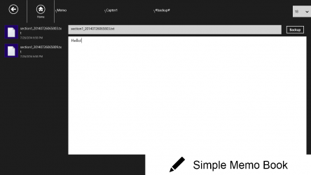 Screenshot 4 Simple Memo Book windows