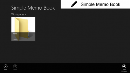 Captura 1 Simple Memo Book windows