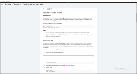 Screenshot 6 Learn Bash Programming windows