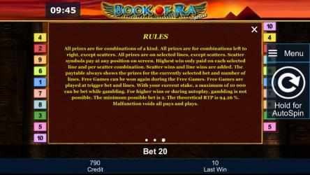 Image 6 Book of Ra Deluxe Free Casino Slot Machine windows