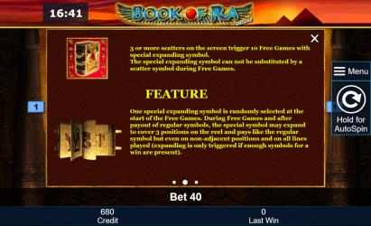 Image 12 Book of Ra Deluxe Free Casino Slot Machine windows