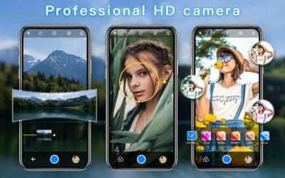 Captura de Pantalla 10 Cámara HD: cámara de filtro con editor y collage android