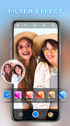 Screenshot 3 Cámara HD: cámara de filtro con editor y collage android