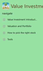 Captura 2 Stock Market Value Investment Guide windows
