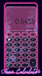Captura de Pantalla 3 Calculadora De Neón android