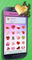 Screenshot 3 WAStickerApps Amor android