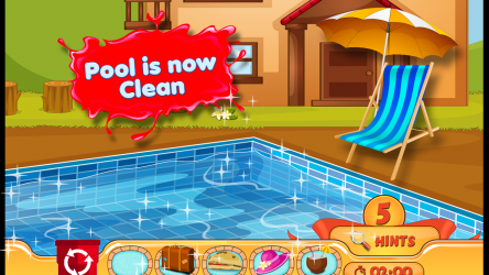 Screenshot 4 Kids Swimming Pool Repair - Clean Up The Pool For The Big Summer Party windows