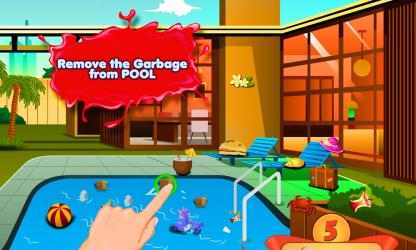 Captura de Pantalla 7 Kids Swimming Pool Repair - Clean Up The Pool For The Big Summer Party windows