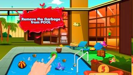 Captura de Pantalla 3 Kids Swimming Pool Repair - Clean Up The Pool For The Big Summer Party windows