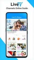 Screenshot 3 Live TV Channels Free Online Guide android