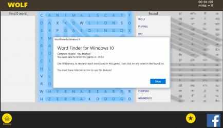 Captura de Pantalla 4 Word Finder App windows