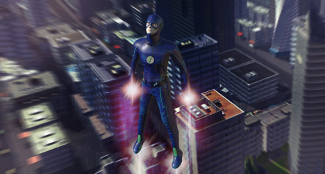 Captura de Pantalla 7 juego de lucha de héroes voladores android