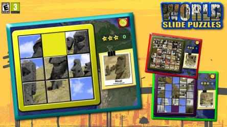 Image 5 Niños Slide Puzzle World místico plazas 15 juego windows
