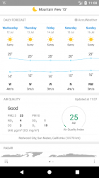 Captura de Pantalla 4 Weather Mate (Weather M8) android