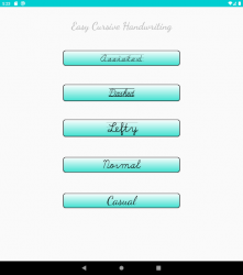 Screenshot 6 Escritura Cursiva Fácil android