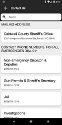 Screenshot 3 Caldwell County Sheriff, NC android