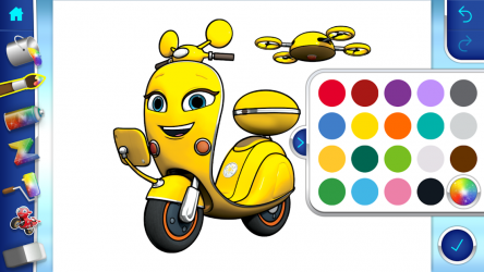 Captura de Pantalla 6 Ricky Zoom™: Paintbox android