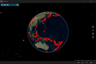 Capture 6 Terrae Motus - Earthquakes tracking windows