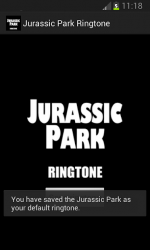 Captura de Pantalla 3 Jurassic Park Ringtone android