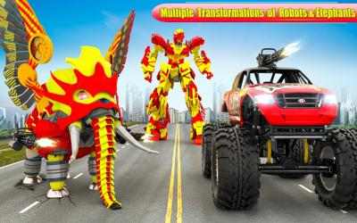 Capture 7 Camión monstruo volador hacer elefante juegos robo android