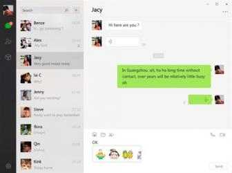Screenshot 1 WeChat for Mac mac