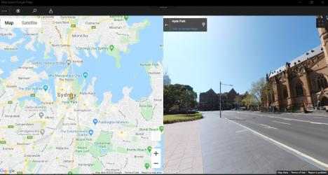 Capture 4 Map based Google Maps windows