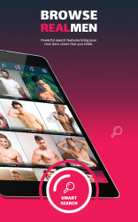 Captura de Pantalla 13 RealMen - Free Gay Chat & Dating android