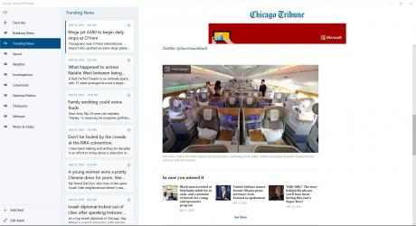 Captura de Pantalla 1 Chicago Tribune News Reader windows