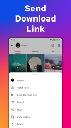 Screenshot 8 Downloader for Instagram: Video Photo Story Saver android