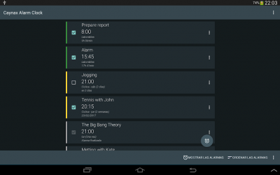 Imágen 7 Despertador - calendario, cíclico y temporizador android