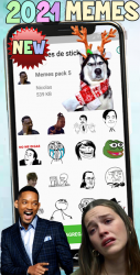 Capture 3 New Memes 2021 Stickers android