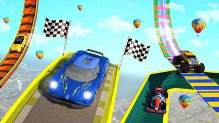 Captura 11 Superhero Mega Ramps: GT Racing Car Stunts Game android