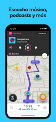 Screenshot 4 Waze Navegación y Tráfico iphone