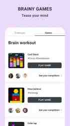 Captura de Pantalla 5 Thunderpod- Home workouts, meditation, brain games android