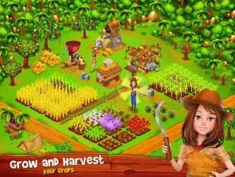Captura de Pantalla 10 Paradise Hay Farm Island - Offline Game android