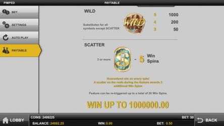 Imágen 10 Pimped Free Casino Slot Machine windows