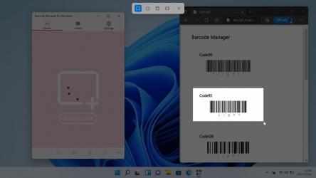Captura de Pantalla 5 Barcode Manager for Windows windows