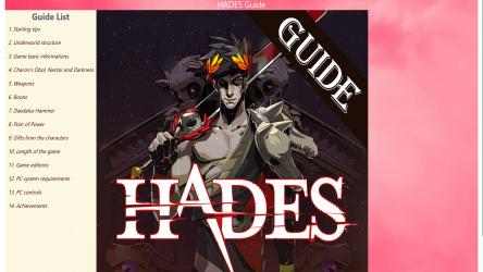 Captura de Pantalla 7 Hades Gamer Guides windows