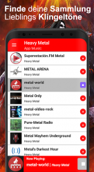 Captura de Pantalla 5 Musica Heavy Metal Gratis android