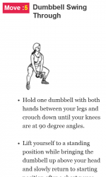 Screenshot 7 Dumbbell Legs Workouts windows