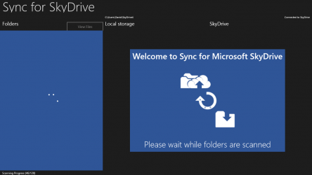 Screenshot 1 Sync for SkyDrive windows