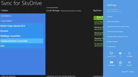 Screenshot 7 Sync for SkyDrive windows
