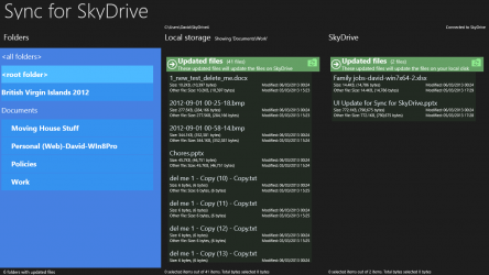 Captura 3 Sync for SkyDrive windows