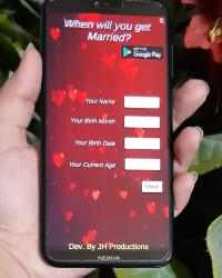 Captura de Pantalla 2 When Will You Get Married? - Prediction android