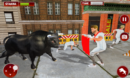 Screenshot 4 Angry Bull City Attack : Bull Simulator android