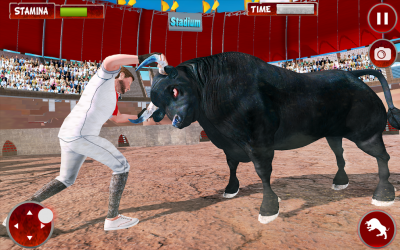 Captura 10 Angry Bull City Attack : Bull Simulator android