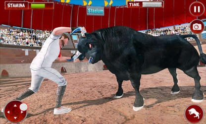 Captura de Pantalla 2 Angry Bull City Attack : Bull Simulator android